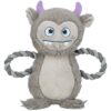 Be Eco Monster Gerecycled Pluche Grijs 33 Cm