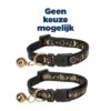 Halsband Kat Met Print Assorti 4 St