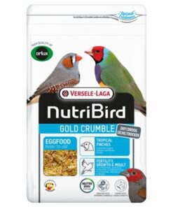 Gold Crumble Droog Eivoer Tropische Vogels 1 Kg