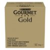 Gold Chinks In Gravy Rund / Zalm / Kalkoen / Kip 96X85 Gr