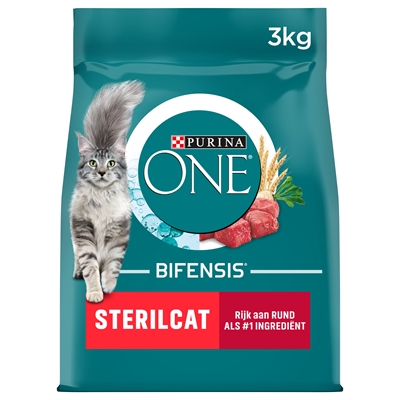 One Sterilcat Rund / Tarwe 3 Kg