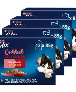 Dubbel Zo Lekker Mix Selectie In Gelei 4X12X85 Gr