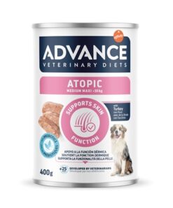 Veterinary Diet Dog Atopic Gevoelige Huid Medium / Maxi 6X400 Gr