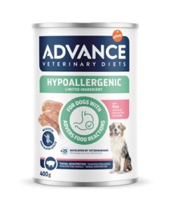 Veterinary Diet Dog Hypoallergenic Pork 6X400 Gr