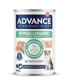 Veterinary Diet Dog Hypoallergenic Duck 6X400 Gr
