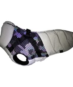 Hondenjas Pontis Met Tuig Reflect Grijs 36 Cm