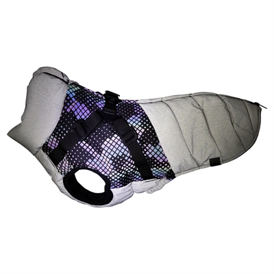 Hondenjas Pontis Met Tuig Reflect Grijs 36 Cm