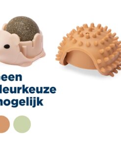 Egel Met Catnip Bal Assorti 6,5X5,5X4 Cm