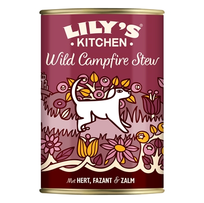 Kitchen Dog Wild Campfire Stew 6X400 Gr