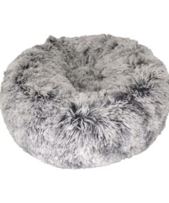 Hondenmand Donut Bicolor Zwart 100X100X25 Cm