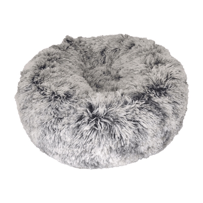 Hondenmand Donut Bicolor Zwart 100X100X25 Cm