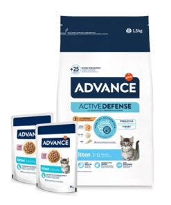 Cat Kitten Chicken / Rice + 2 Pouches Chicken 1,5 Kg + 2X85 Gr