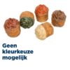 Cupcake Met Kippenborst 25 Gr 70 St