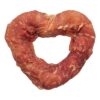 Denta Fun Heart Met Eendenborst 8 Cm 40 Gr 50 St
