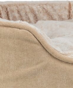 Vital Hondenmand Lino Soft Ovaal Beige / Creme 60X45 Cm