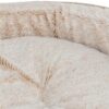 Vital Hondenmand Lino Soft Ovaal Beige / Creme 83X67 Cm