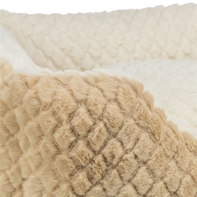 Hondenmand Kaline Mio Hoekig Lichtbruin / Creme 65X50 Cm