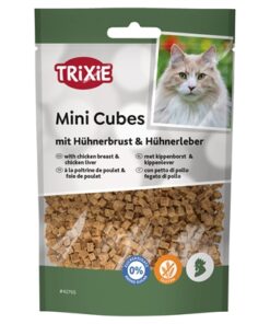 Mini Cubes Met Kippenborst En Kippenlever 50 Gr