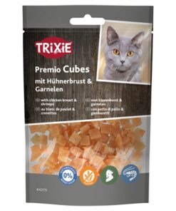 Premio Cubes Met Kippenborst En Garnalen 50 Gr