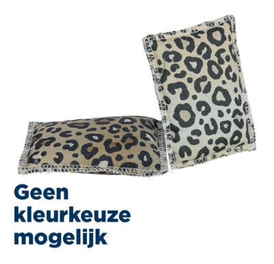 Speelkussen Leo Panterprint Met Valeriaan Assorti 9X7 Cm