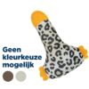 Eend Pluche Panterprint Met Kattenkruid / Catnip Assorti 12 Cm