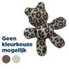 Beer Pluche Panterprint Met Kattenkruid / Catnip Assorti 12 Cm