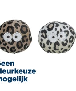 Bal Met Ogen Panterprint Met Kattenkruid / Catnip Assorti 5,5 Cm 2 St