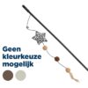 Kattenhengel Ster Pluche Met Kattenkruid / Catnip 50 Cm