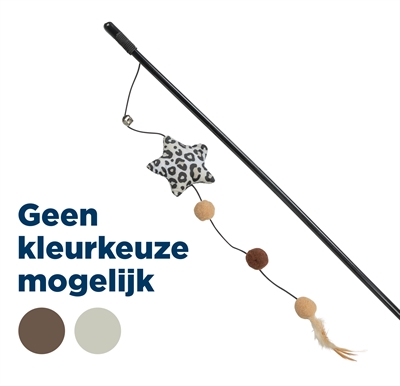 Kattenhengel Ster Pluche Met Kattenkruid / Catnip 50 Cm