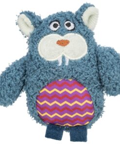 Monster Pluche Met Kattenkruid / Catnip Grijs 12 Cm 4 St