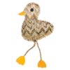 Eend Bruin / Beige Met Kattenkruid / Catnip 19 Cm