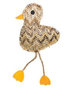 Eend Bruin / Beige Met Kattenkruid / Catnip 19 Cm