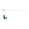 Kattenhengel Vogel Hout / Pluche Met Kattenkruid / Catnip 40 Cm