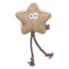 Ster Stof / Pluche Met Kattenkruid / Catnip Wit / Beige 17 Cm