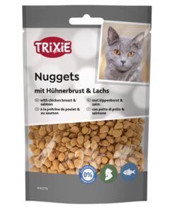 Nuggets Met Kippenborst En Zalm 50 Gr