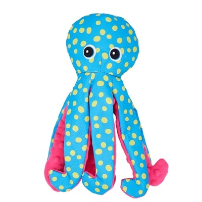 Sealife Octopus Gestipt Blauw 14X9X34 Cm