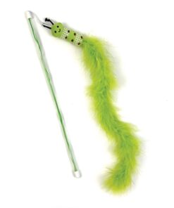 Pet Tabby Patch Kattenhengel Rups Groen 40X7,5 Cm