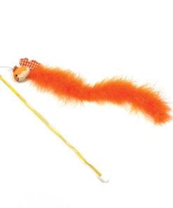 Pet Tabby Patch Kattenhengel Goudvis Oranje 40X7,5 Cm