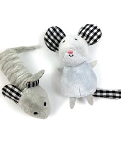 Pet Tabby Patch Muizen 11 Cm En 9 Cm