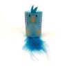 Pet Tabby Patch Vogel Ratel En Roller Blauw 18X7X7 Cm