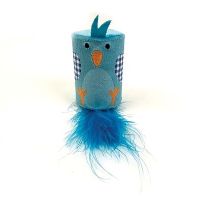 Pet Tabby Patch Vogel Ratel En Roller Blauw 18X7X7 Cm