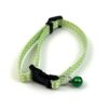 Pet Tabby Patch Halsband Kat Ruit Groen 18-30X1 Cm