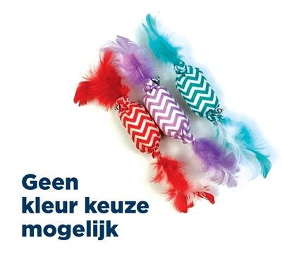 Pet Tabby Patch Crinkle Snoepje Assorti 19X2,5X2,5 Cm
