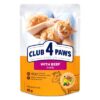 4 Paws Premium Adult Pouch Rund In Gelei 24X85 Gr