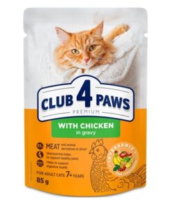 4 Paws Premium Senior 7+ Pouch Kip In Saus 24X85 Gr
