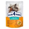 4 Paws Premium Adult Sterilised Pouch Kalkoen In Saus 24X80 Gr