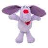 Hond Hart Pluche Paars 28 Cm