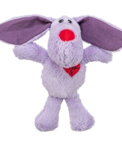 Hond Hart Pluche Paars 28 Cm