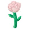 Roos Pluche Roze 30 Cm