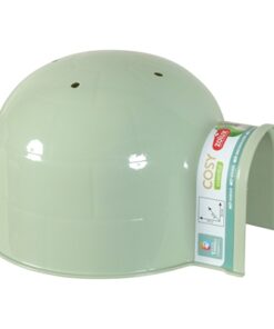 Iglo Knaagdier Plastic Groen Large 30X26,5X17 Cm